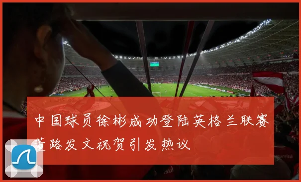 中国球员徐彬成功登陆英格兰联赛董路发文祝贺引发热议